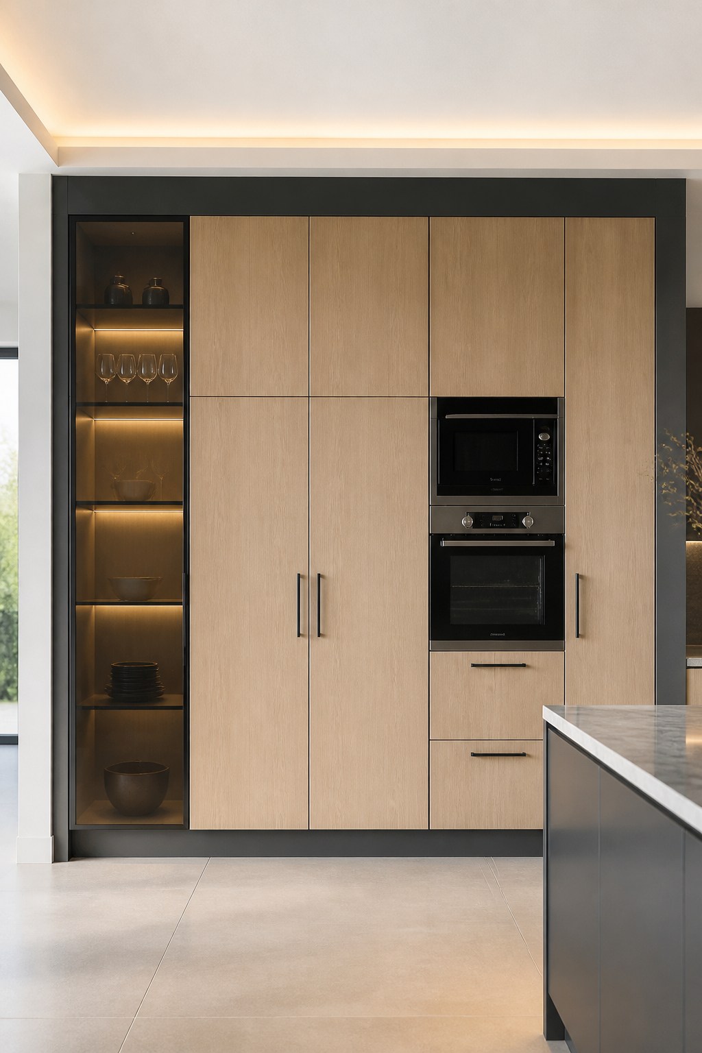 Tall Unit Cabinet — Particle Board Doors (18mm)