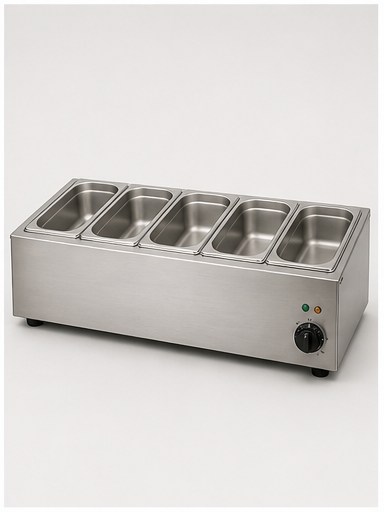 Bain Marie (5-Pan Counter-top)