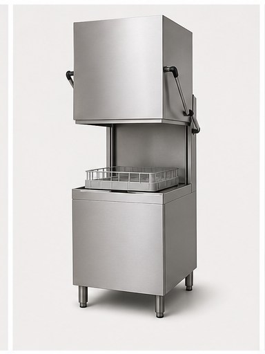 Hood-Type Passthrough Dishwasher