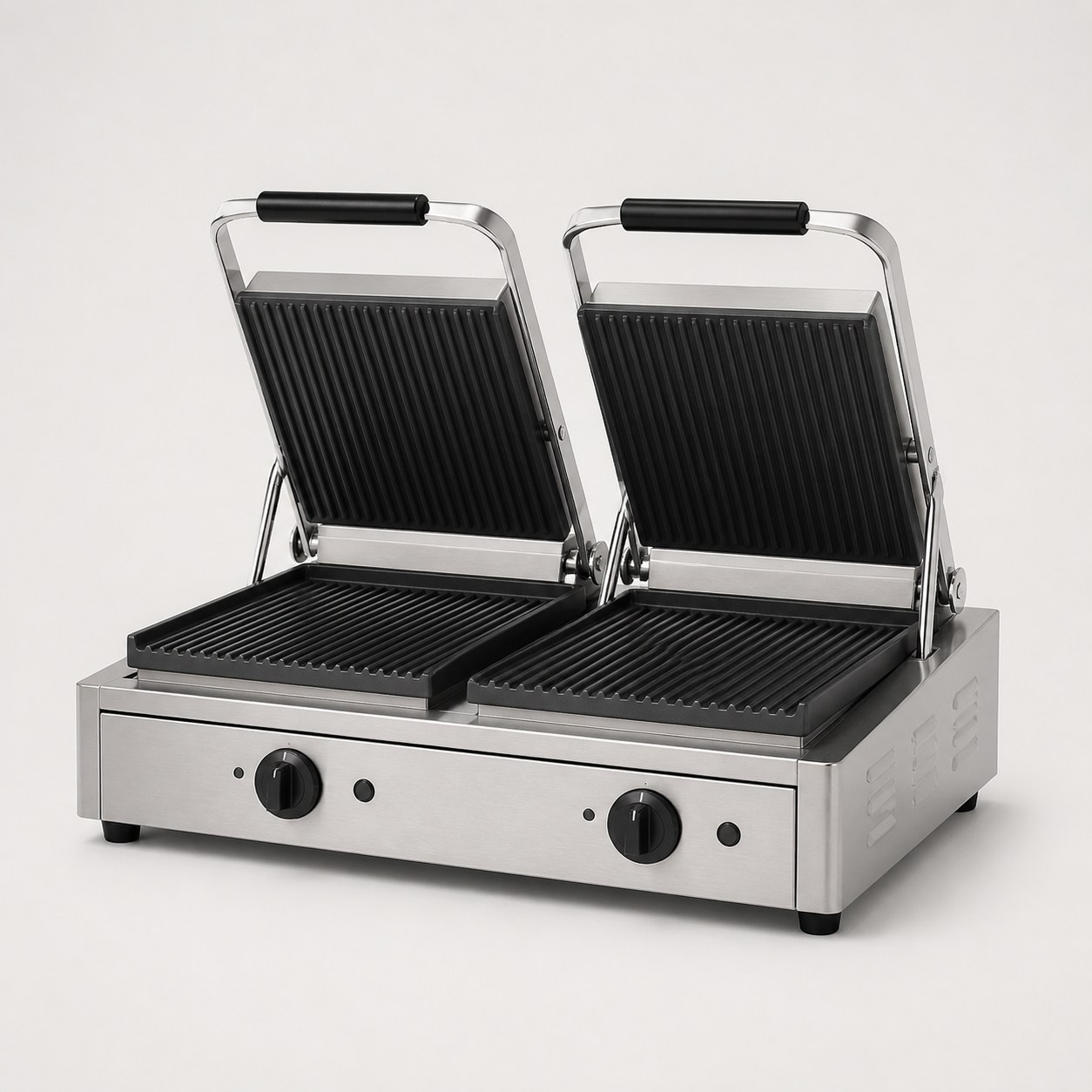 Double Panini Grill (Ribbed)