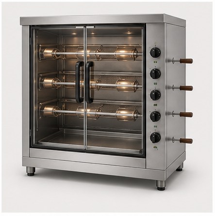 Electric Chicken Rotisserie (4-Basket)